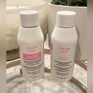 Biolage COLOR LAST SHAMPOO and CONDITIONER size 1.7 fl oz. Size bottles New